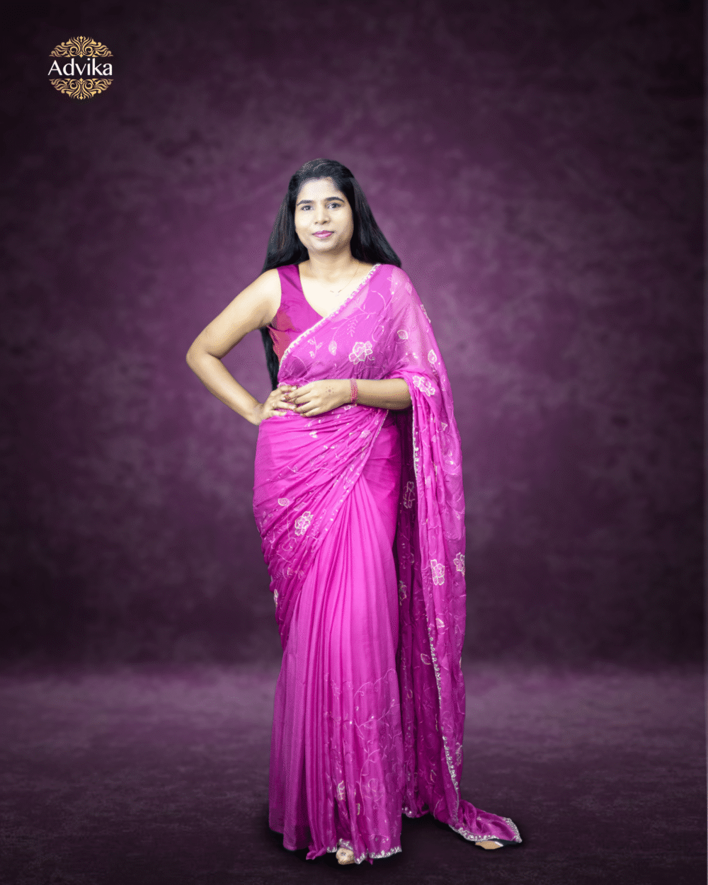 Pure Chiffon saree